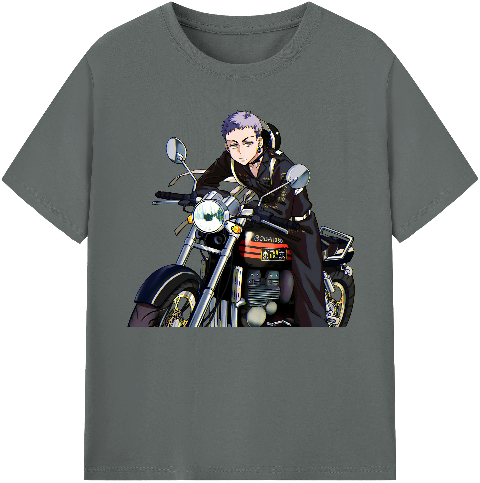 （画像用） 東京リベンジャーズ Tokyo Revengers 綿100％ メンズ半袖Tシャツ｜肌触りやわらか＆通気性
